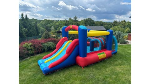 Textilní hrad Fun park s překážkami